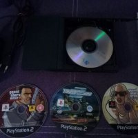 Плейстейшън 2 Playstation 2 пълен комплект с 10 бр. Игри на дискове, снимка 2 - Други игри и конзоли - 22638926