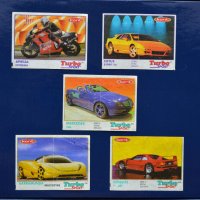 Картинки от дъвки Турбо и други с коли - колекционирам!, снимка 4 - Колекции - 20927746