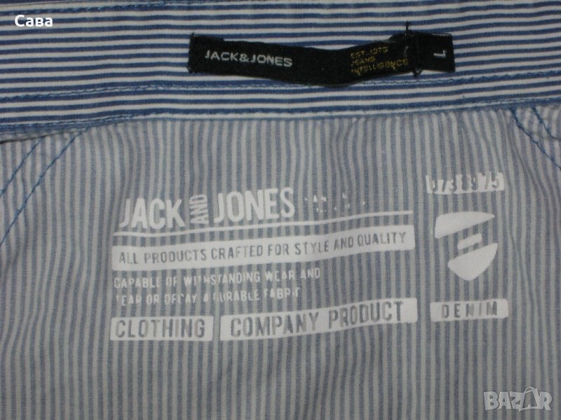 Риза JACK&JONES   мъжка,Л, снимка 1