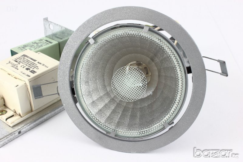 Осветително тяло за таван с метал-халогенна лампа комплект, снимка 1