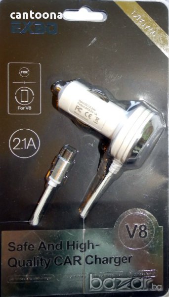 Висококачествено зарядно устройство за кола micro USB -12/24 V, снимка 1