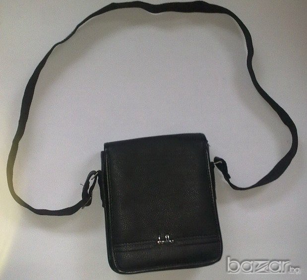 Мъжка Кожена чанта през рамо Dunlilai, снимка 1