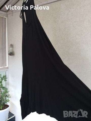 Асиметрична удобна рокля с джобове, снимка 8 - Рокли - 25693469