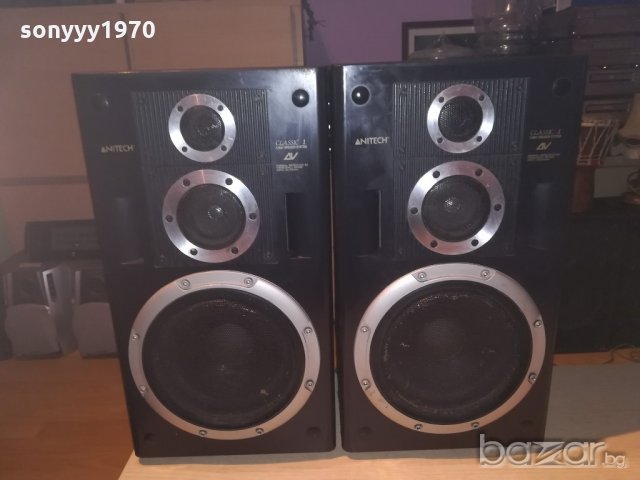 anitech classic 1 3way-51х28х21см-2бр тонколони, снимка 11 - Тонколони - 20708964