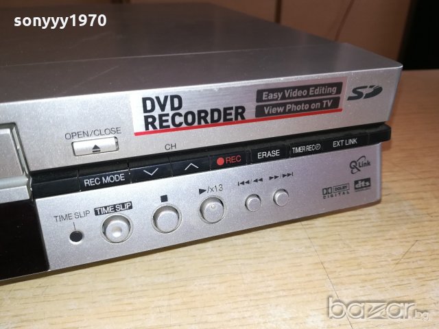 panasonic dvd recorder-made in japan-внос швеицария, снимка 10 - Плейъри, домашно кино, прожектори - 21406927