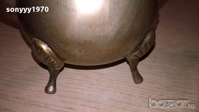 Ретро чаиник с капак-21х20х11см-внос швеицария, снимка 13 - Антикварни и старинни предмети - 17872194