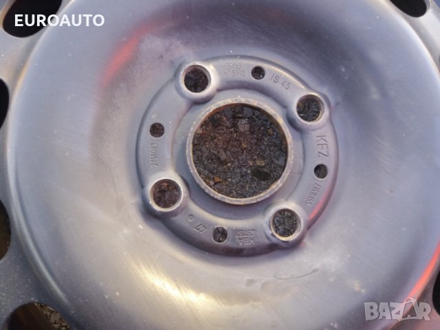 4бр зимни гуми с стоманени джанти за MINI 175/65/15, снимка 2 - Гуми и джанти - 22992370