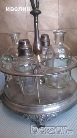 стар оливерник арт деко, снимка 5 - Антикварни и старинни предмети - 18791478