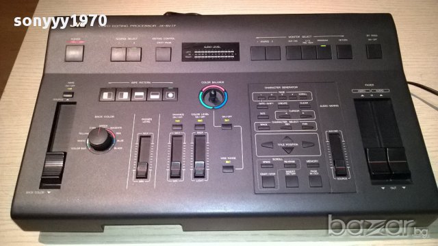 jvc jx-sv77 video editing procesor-made in japan-внос швеицария, снимка 2 - Ресийвъри, усилватели, смесителни пултове - 12579853