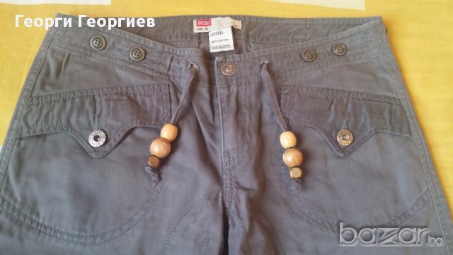 Дамски панталони Diesel /Дизел, 100% оригинал с много апликации, снимка 5 - Панталони - 17552493