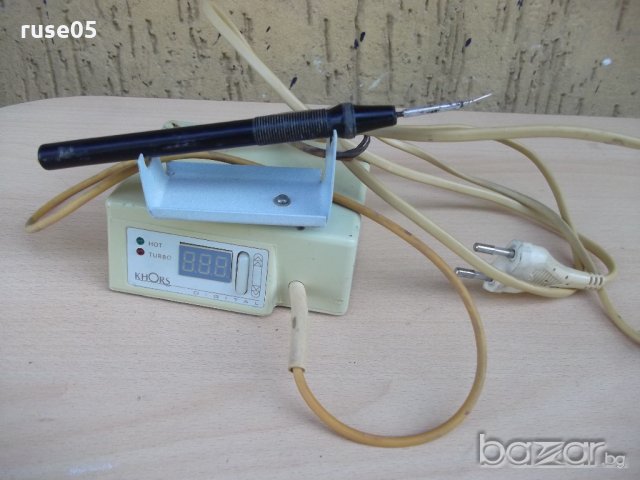 Електрически нагряваща се шпатула "KHORS Digital" работеща, снимка 1 - Други инструменти - 19331093
