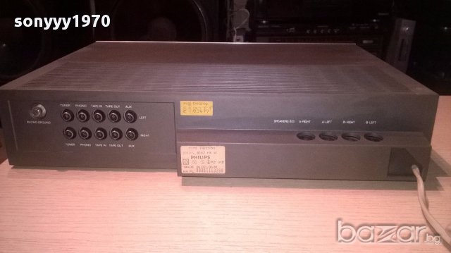 philips stereo amplifier-ретро с чистачки-внос швеицария, снимка 12 - Ресийвъри, усилватели, смесителни пултове - 16019779