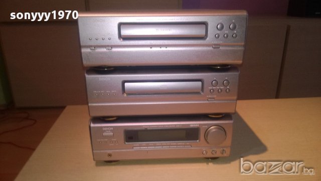 denon stereo receiver+tuner+cd+casete deck-внос швеицария, снимка 3 - Ресийвъри, усилватели, смесителни пултове - 11386660