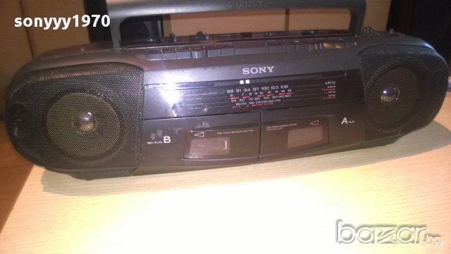 sony cfs-w318l-stereo cassette corder-внос швеицария, снимка 6 - Ресийвъри, усилватели, смесителни пултове - 11782574