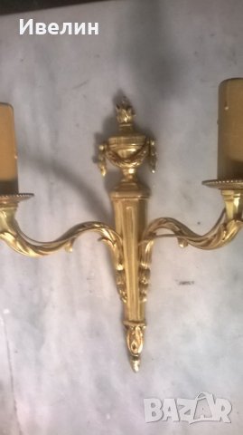 бароков аплик за стена , снимка 2 - Лампи за стена - 25654582