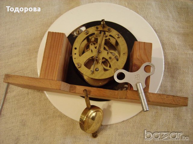Стенен кухненски часовник Густав Бекер, снимка 5 - Антикварни и старинни предмети - 15265986