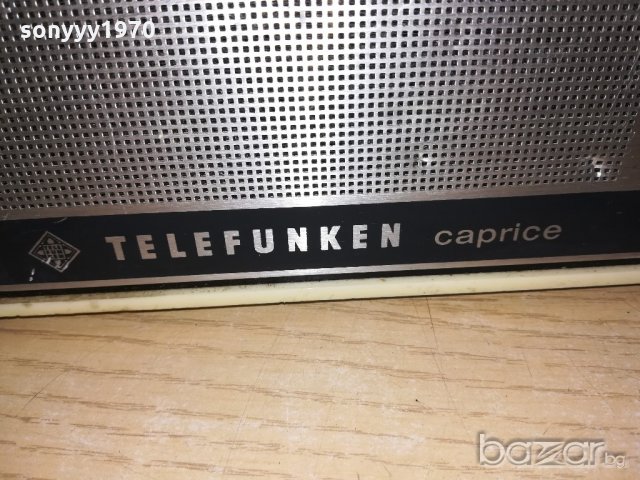 telefunken caprice 101 retro receiver-germany-внос швеицария, снимка 9 - Ресийвъри, усилватели, смесителни пултове - 20288078