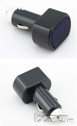 Тестер за акумулатор с Led дисплей Дигитален волтметър за кола без монтажи мобилен за запалка, снимка 3 - Аксесоари и консумативи - 13481879