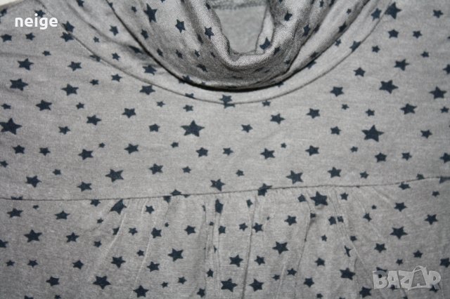 Нов дънков гащеризон слим Н&М с блузка (6-8 г), снимка 6 - Детски Блузи и туники - 22393901