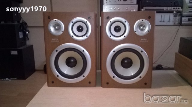 Sanyo sx-x5/3 way-2Х140w/6ohm-34x23x23см-2бр-внос швеицария, снимка 6 - Тонколони - 18204226