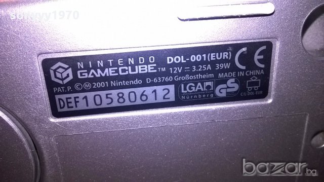 Nintendo game cube+adapter+игра-внос швеицария, снимка 11 - Nintendo конзоли - 15133407