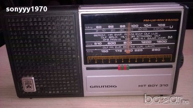 поръчано-grundig ретро радио-за ремонт-внос швеицария, снимка 2 - Ресийвъри, усилватели, смесителни пултове - 14627349