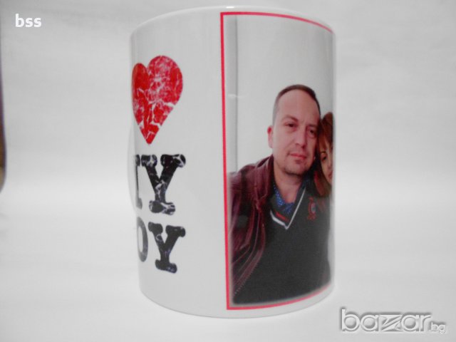 Порцеланови чаши за него и нея. Идеален подарък за Св. Валентин, снимка 11 - Романтични подаръци - 7022805