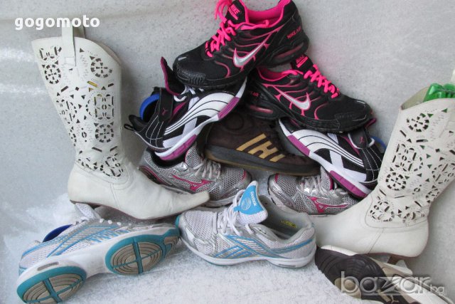 летни ботуши Laura Bellariva original White Summer Boots, N-37, естествена кожа,GOGOMOTO.BAZAR.BG®, снимка 17 - Дамски обувки на ток - 17046841