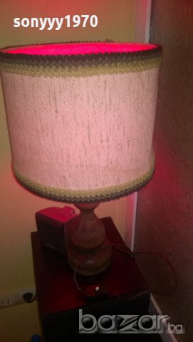 ретро-нощна лампа-внос швеицария 50/30см-от швеицария, снимка 12 - Антикварни и старинни предмети - 9002179