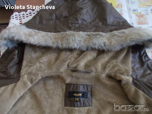  ДАМСКО  ЯКЕ С МЕКА И ТОПЛА ПОДПЛАТА, снимка 3 - Якета - 14391297