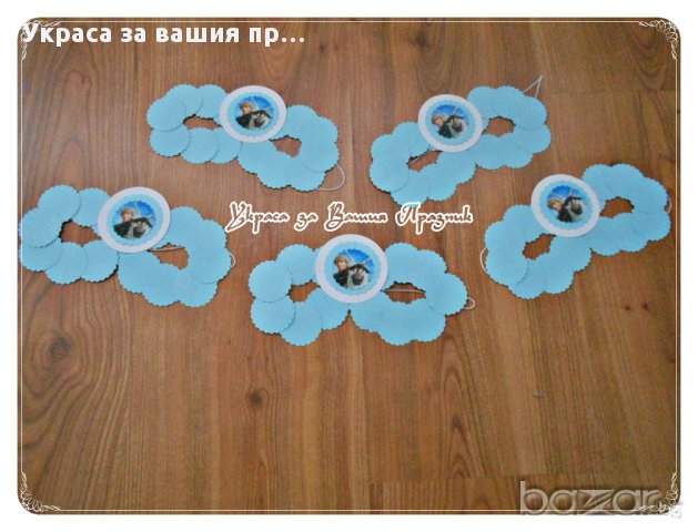 украса и аксесаори с елза и Анна за детски рожден ден, снимка 10 - Други - 15234679