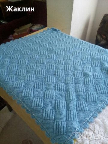 Бебешка пелена "Синьо вълшебство" - за новородени бебета, снимка 3 - Други - 23177029