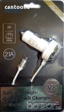 Висококачествено зарядно устройство за кола micro USB -12/24 V, снимка 1 - Зарядни за кола - 12058622
