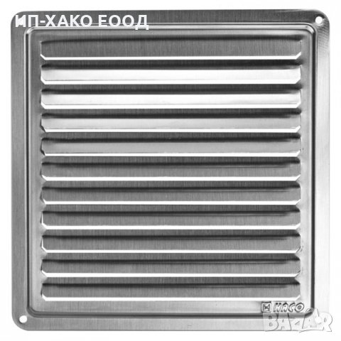 ВЕНТИЛАЦИОННА РЕШЕТКА ИНОКС - КАПАК, снимка 2 - Строителни материали - 22199667