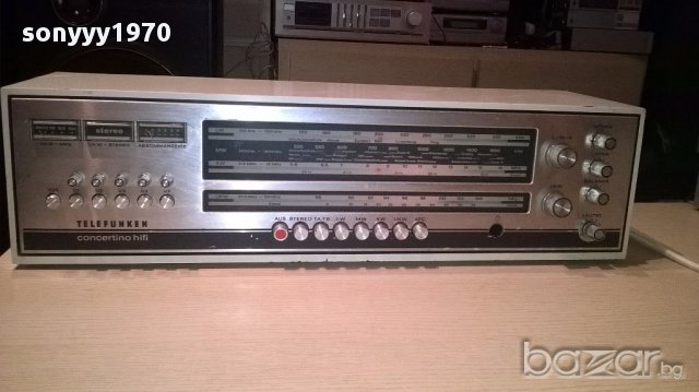 Telefunken concertino 201v-stereo receiver-внос швеицария, снимка 8 - Ресийвъри, усилватели, смесителни пултове - 14013382