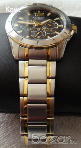 Ръчен часовник Цитизен, златни елементи, Citizen Gold Watch AG8304-51E, снимка 16 - Мъжки - 9074154