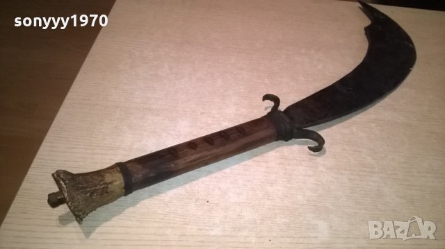 кукри-forged in fire-колекционерски нож-антика-72см-внос швеция, снимка 2 - Колекции - 25238055