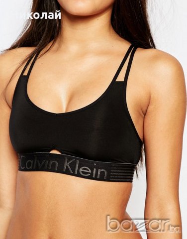 Calvin Klein Iron Strength Bralette, снимка 8 - Корсети, бюстиета, топове - 19871694