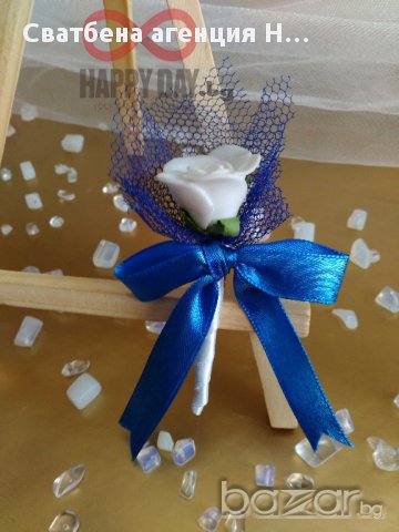 Сватбени бутониери - бутониера Прима мини, снимка 2 - Кетъринг - 14769833