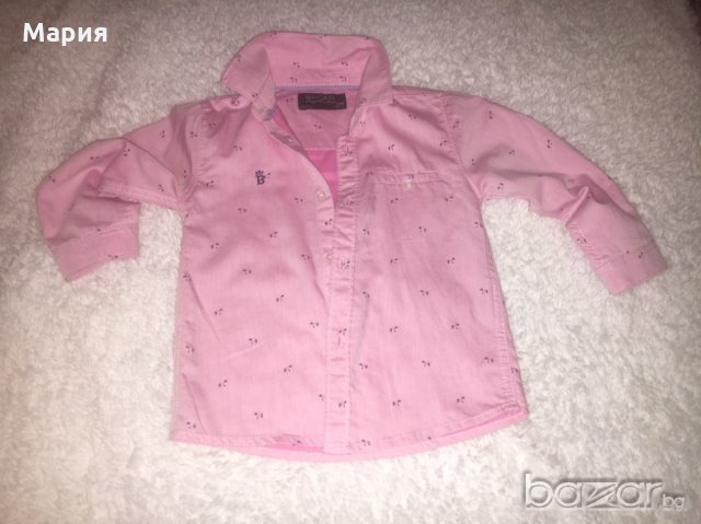 Риза Майорал 12 м, снимка 3 - Бебешки блузки - 20541219