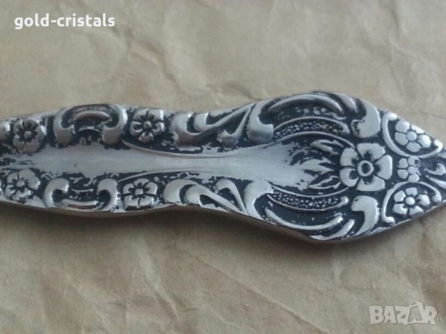 Ювелирна руска лъжичка много рядка, снимка 12 - Антикварни и старинни предмети - 24069660