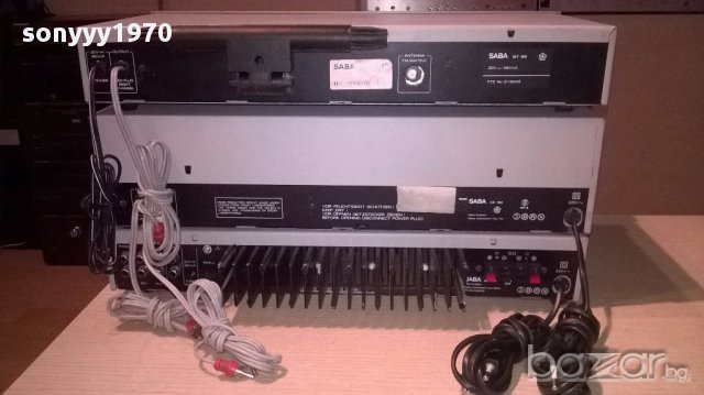 saba deck+tuner+amplifier-внос швеицария, снимка 13 - Ресийвъри, усилватели, смесителни пултове - 18000308