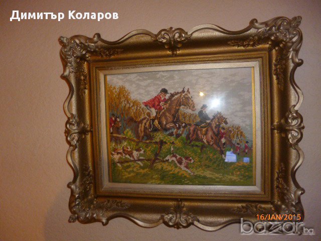 Гоблен WIEHLER GOBELIN, снимка 4 - Гоблени - 9489069