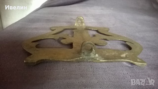 стара барокова апликация 2, снимка 3 - Антикварни и старинни предмети - 25318141