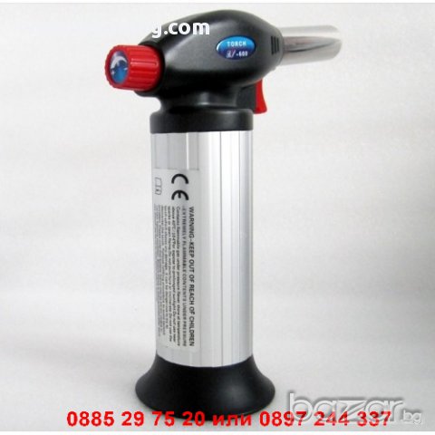 Газова горелка Turbo Torch BS-600, снимка 3 - Други инструменти - 12394682