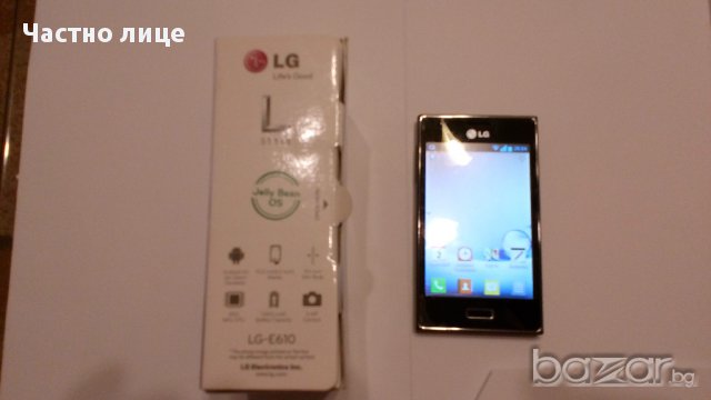 Продавам смарт телефон LG L5, снимка 3 - LG - 16587566