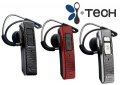 Bluetooth слушалка i-Tech i.VoicePRO 901, черна, червена и сива, снимка 1 - Слушалки, hands-free - 21130820