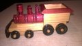 ретро локомотив-дървен-за колекция-14х6х6см, снимка 4