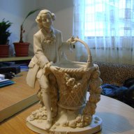 Стара порцеланова ваза 1875 г./hard paste Porcelain Porzellanfabrik Hertwig & Co/, снимка 1 - Антикварни и старинни предмети - 16167170