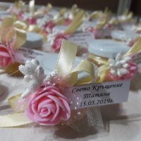 Бурканче мед - подаръчета за гостите на Вашата сватба или Кръщене, снимка 1 - Сватбени аксесоари - 25209739